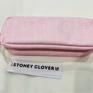 Stoney Clover Lane Scones & Cakes slim/pencil pouch NWT